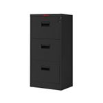 ARCHIVERO METAL 3 GAV 22" NEGRO OFICIO