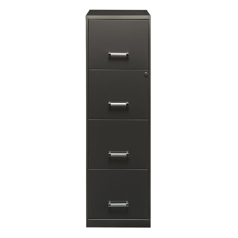 ARCHIVERO METAL 4 GAV 18" CHARCOAL METALICO CARTA