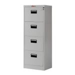 ARCHIVERO METAL 4 GAV 22" GRIS ACERO OFICIO