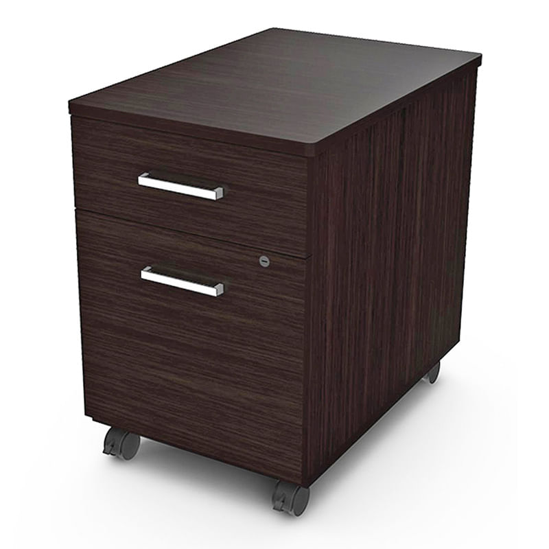 ARCHIVERO 2 GAVETAS WENGUE