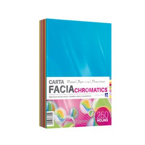 Papel Carta Ultra 10Cols Surtidos 37K C/250Hjs Chromatics E8139075011C3Ie