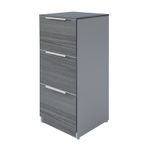 ARCHIVERO VERTICAL 3 GAVETAS STORM/GRIS