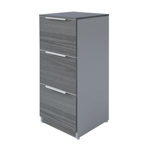 Archivero Vertical 3 Gavetas Storm/Gris G15Ave3A*Sto