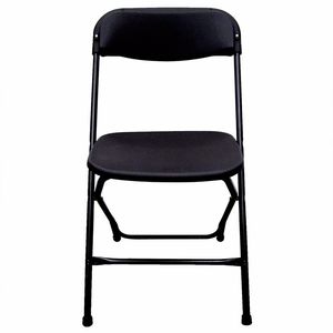 Silla Plegable Tubular-Plastico Negro Samsonite 222319