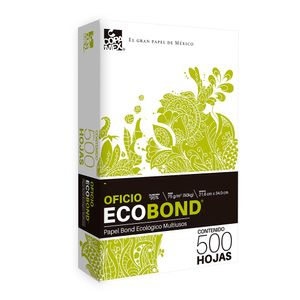 Papel Ecobond Oficio Blanco 50K C/500Hjs Co307075012E1Qc