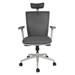 SILLON EJECUTIVO RESPALDO ALTO MALLA SOHO GRIS