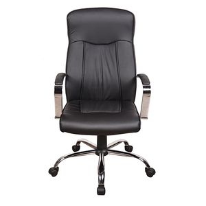 Sillon Ejecutivo Respaldo Alto Piel/Vinil Negro Velsa Gcseje1120*20