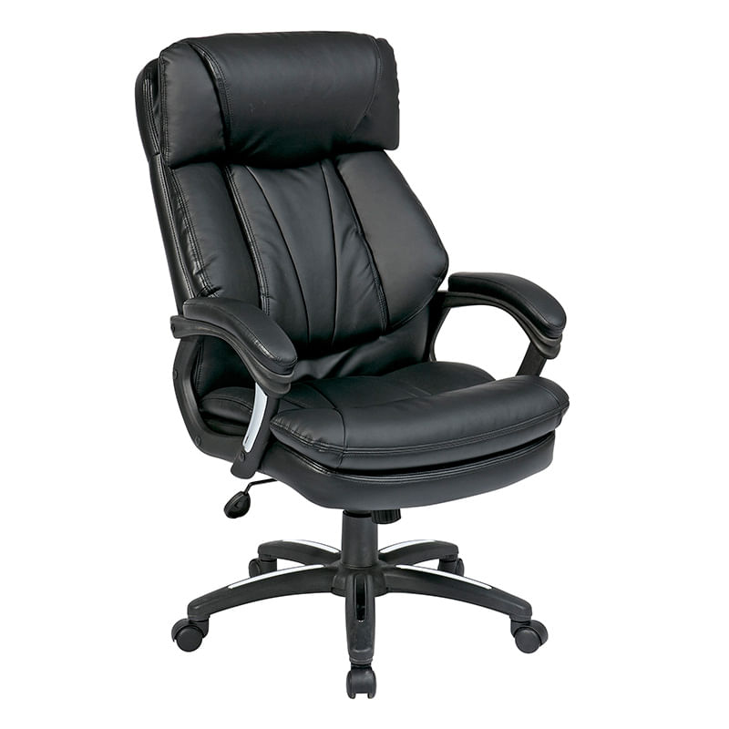 SILLON-EJECUTIVO-RESPALDO-ALTO-VINIPIEL-OFFICE-STAR-NEGRO