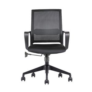 SILLON EJECUTIVO RESPALDO MEDIO MALLA NEGRO SLING OHE-94 PLUS