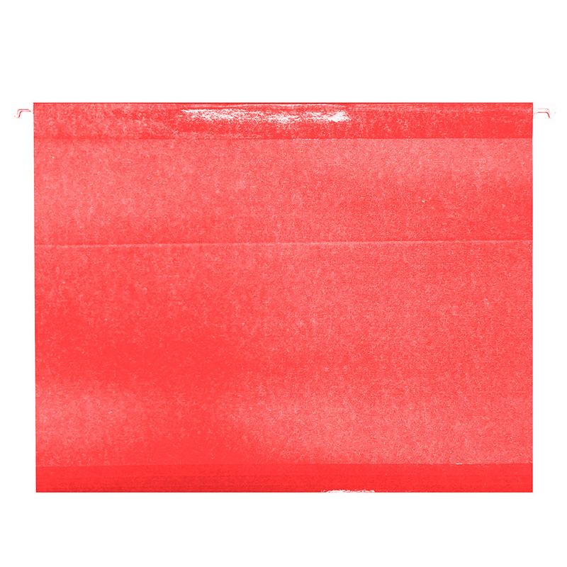 FOLDER COLGANTE CARTA ROJO CON 25PZAS REFORZADO