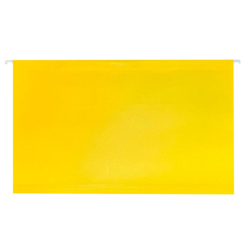 FOLDER COLGANTE OFICIO AMARILLO CON 25PZAS REFORZADO