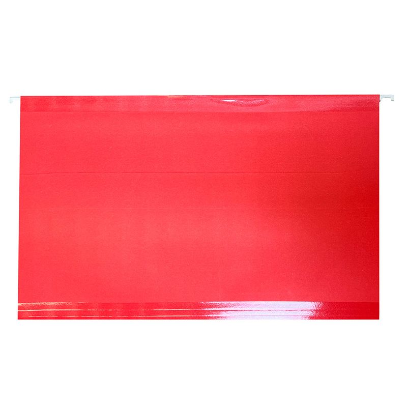 FOLDER COLGANTE OFICIO ROJO CON 25PZAS REFORZADO