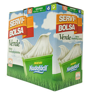 BOLSA PARA BASURA INST GRANDE BLANCA 62X76CM C/70 PZAS