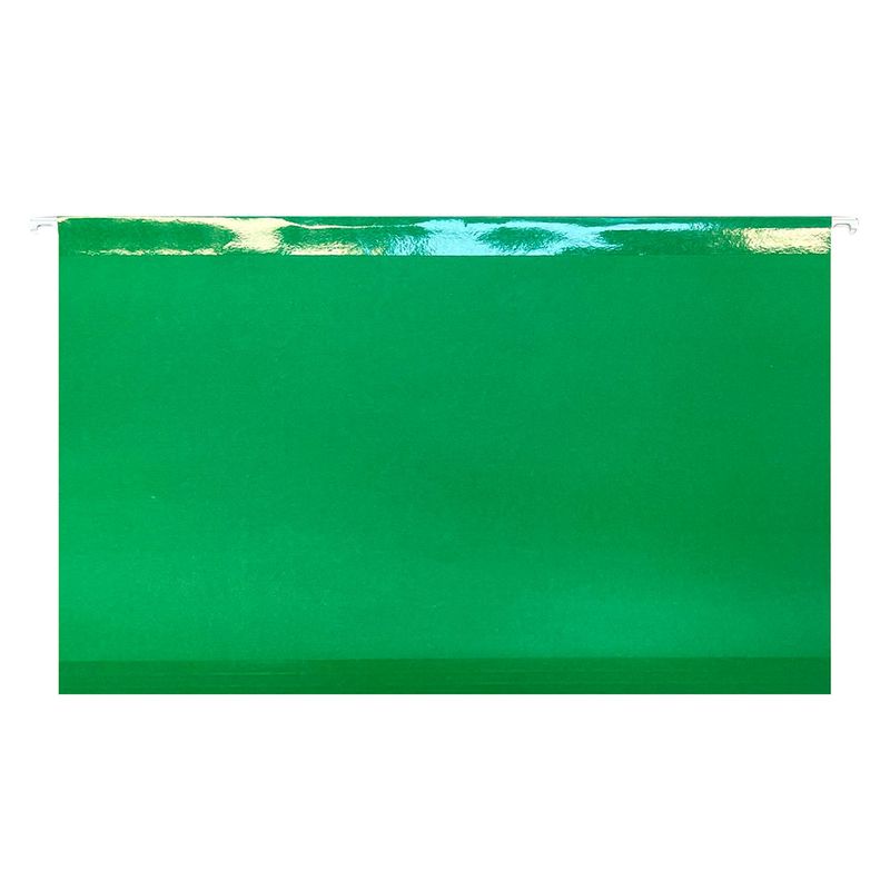 FOLDER COLGANTE OFICIO VERDE CON 25PZAS REFORZADO