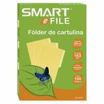 FOLDER OFICIO AMARILLO CON 100PZAS