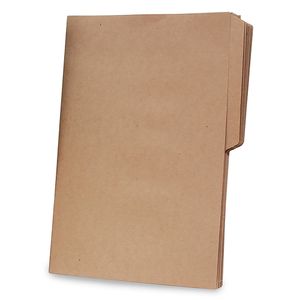 Folder Oficio Reciclado Con 100Pzas M756 1/2
