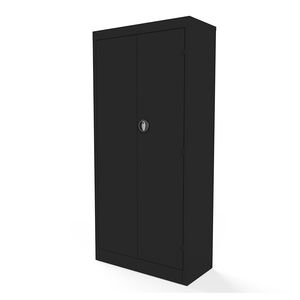Gabinete Metal 4 Entrepaños Fijos C/Chapa Negro Gm-9141/Ofix-0005