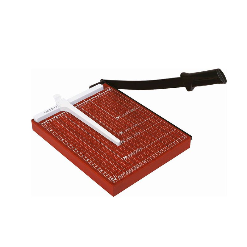 GUILLOTINA 12" CARTA BASE MADERA INGENTO