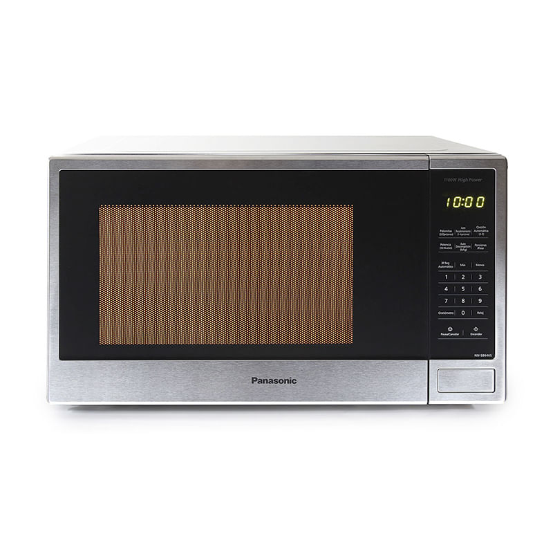 HORNO DE MICROONDAS 09 PIES,  COLOR PLATA