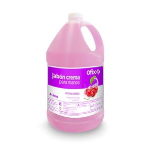 Jabon Liquido De Manos Crema De Cereza Ofix 4 Lt 36601