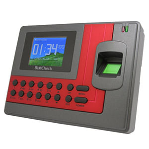 RELOJ CHECADOR BIOMETRICO DE HUELLA DIGITAL PARA 100 REGISTROS