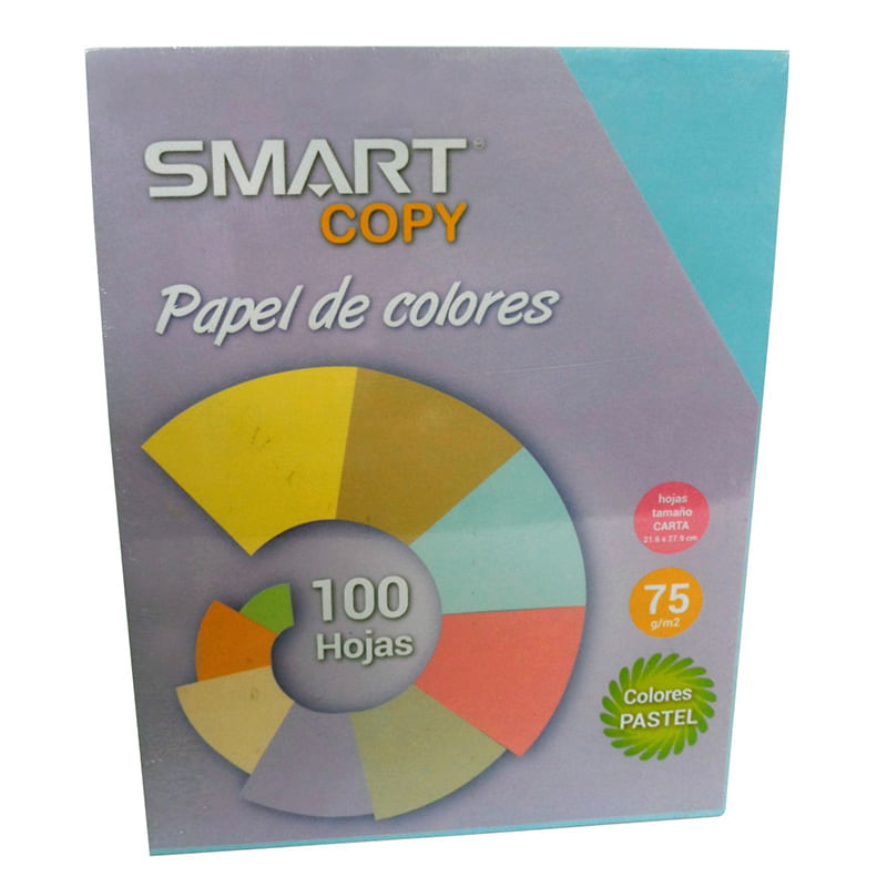 PAPEL CARTA PASTEL AZUL 37K C/100HJS