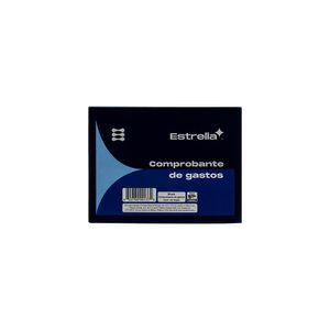 Comprobante Gastos 1/4Cta C/50Hjs 0137