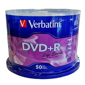 DISCO DVD+R 47GB 16X C/50PZAS