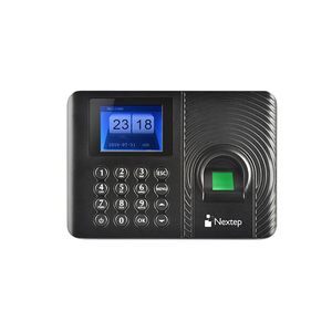 Reloj Checador Biometrico Nextep De Huella Digital Para 1000 Registros Ne-230