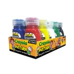 PINTURA-TEMPERA-LAVABLE-25ML-CON-10-BOTES-CRAYOLA