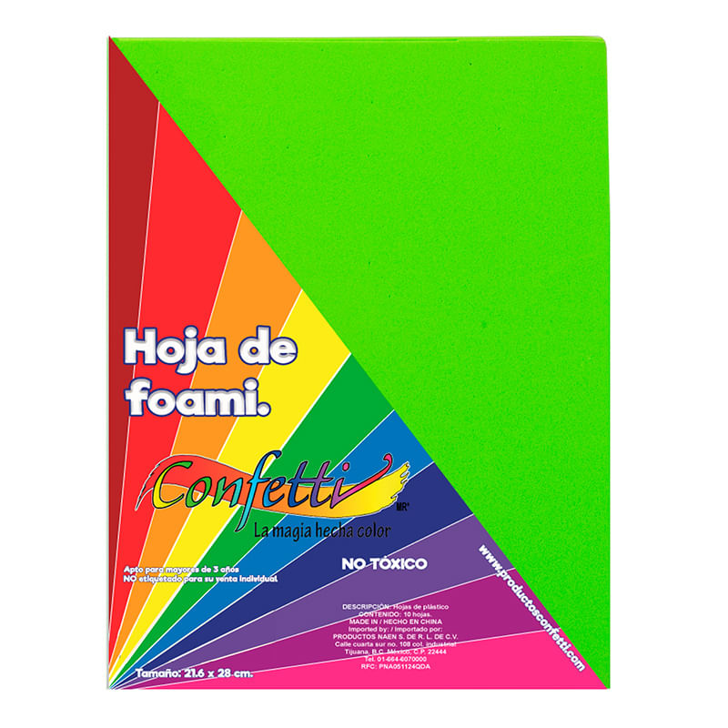 FOAMI-CARTA-VERDE-LIMON-PTE-C-5