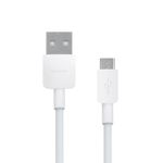 CABLE USB A MICRO USB DE 1M BLANCO