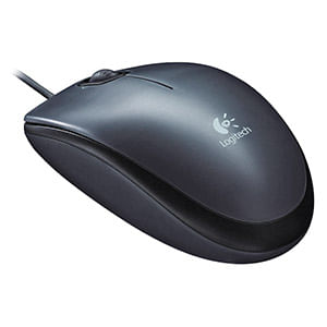 MOUSE ALAMBRICO M90 NEGRO USB