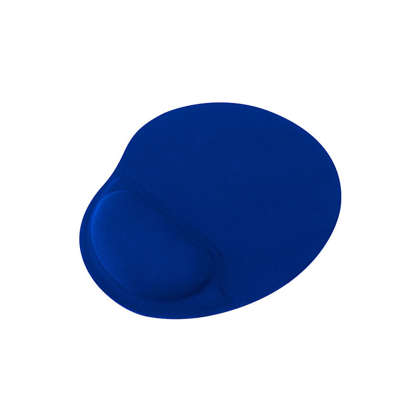 TAPETE PARA MOUSE ERGONOMICO DE GEL AZUL