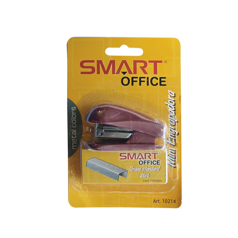 ENGRAPADORA PLASTICA MINI COLORS C/1000 GRAPAS BLT
