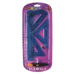 JUEGO GEOMETRIA GRANDE FLEXIBLE COLORES SURTIDOS BLT