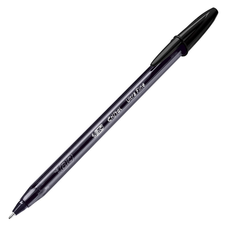 BOLIGRAFO ULTRAFINO STICK NEGRO PRECISION Y SUAVIDAD BIC