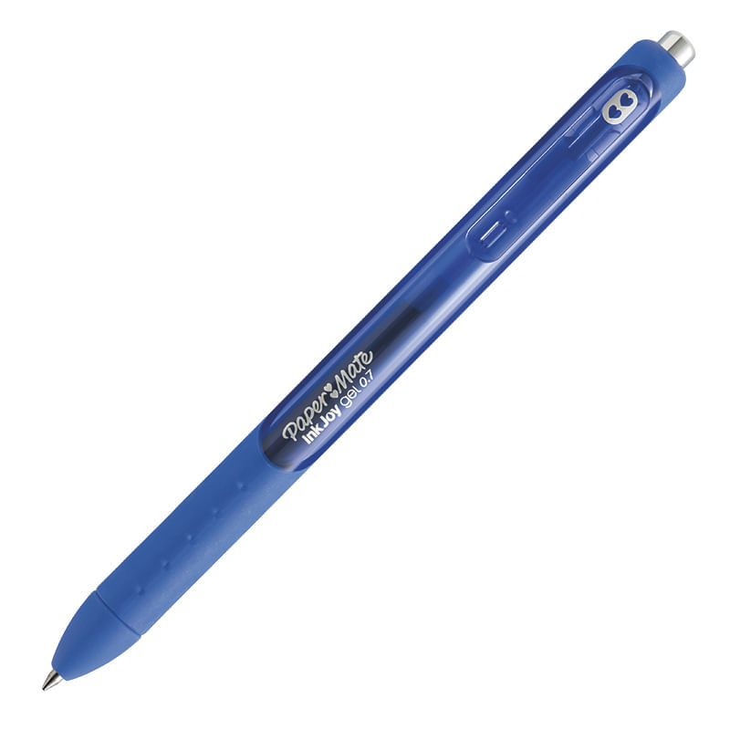 BOLIGRAFO MEDIANO GEL 07 BOX PURE BLUE