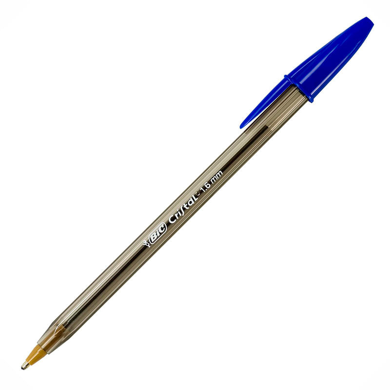 Bolígrafo bic fashion colours color azul claro – Supercopy