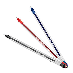 BOLIGRAFO PM PIN POINT C/12 COLS SURTIDOS BARRIL TRANSP