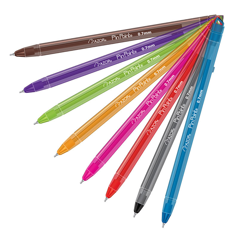 BOLIGRAFO PUNTO FINO FASHION PINPOINT C/8