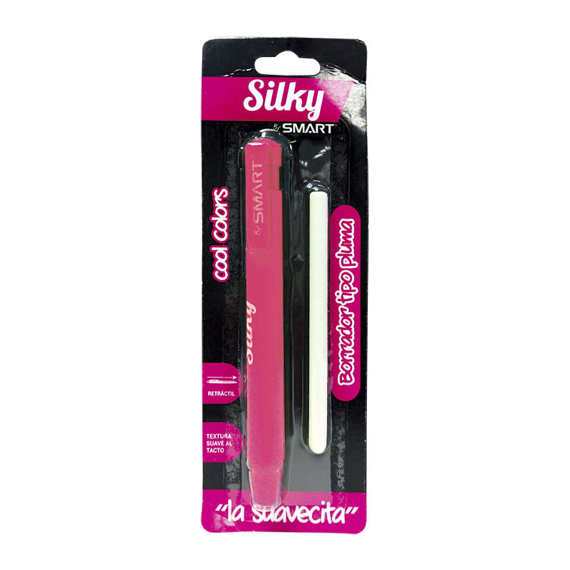 GOMA BORRAR TIPO PLUMA COOL COLORS BLT