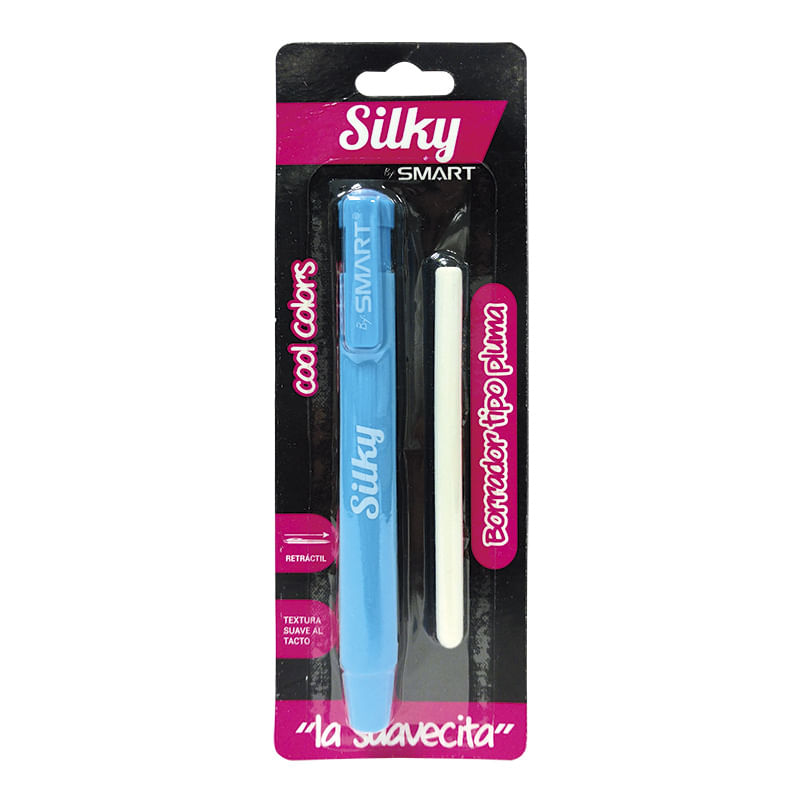 GOMA BORRAR TIPO PLUMA COOL COLORS BLT
