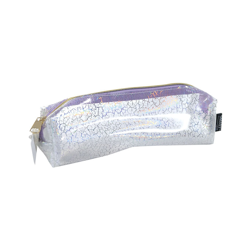 LAPICERA SUAVE CON CIERRE HOLO JELLY