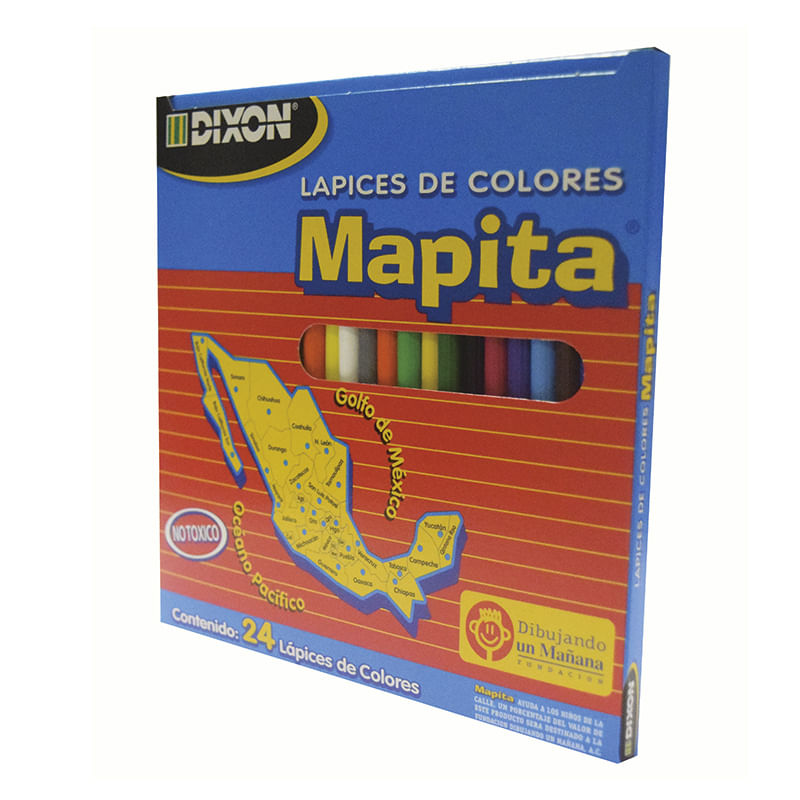 LAPICES DE COLOR 24-L RED MAPITA