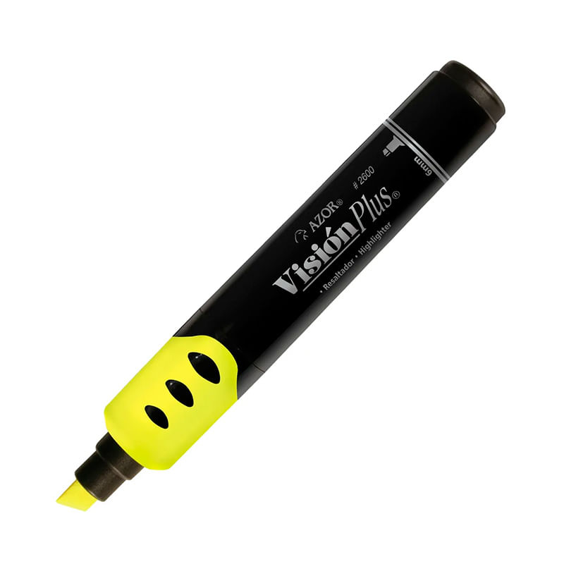 MARCADOR FLUORESCENTE AMARILLO VISION PLUS