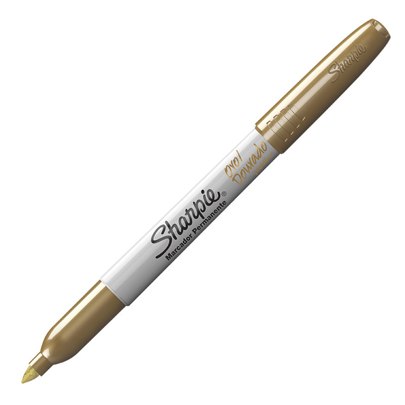 MARCADOR PERMANENTE FINO ORO SHARPIE