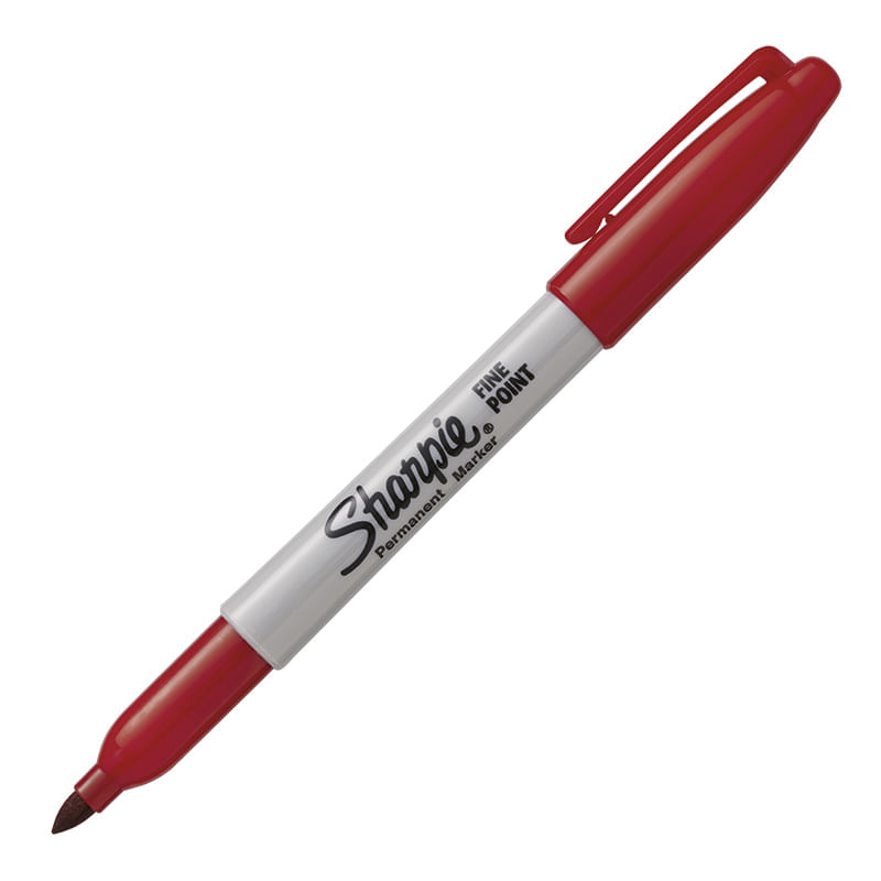 MARCADOR PERMANENTE FINO ROJO FUGAZ COLOR BURST SHARPIE