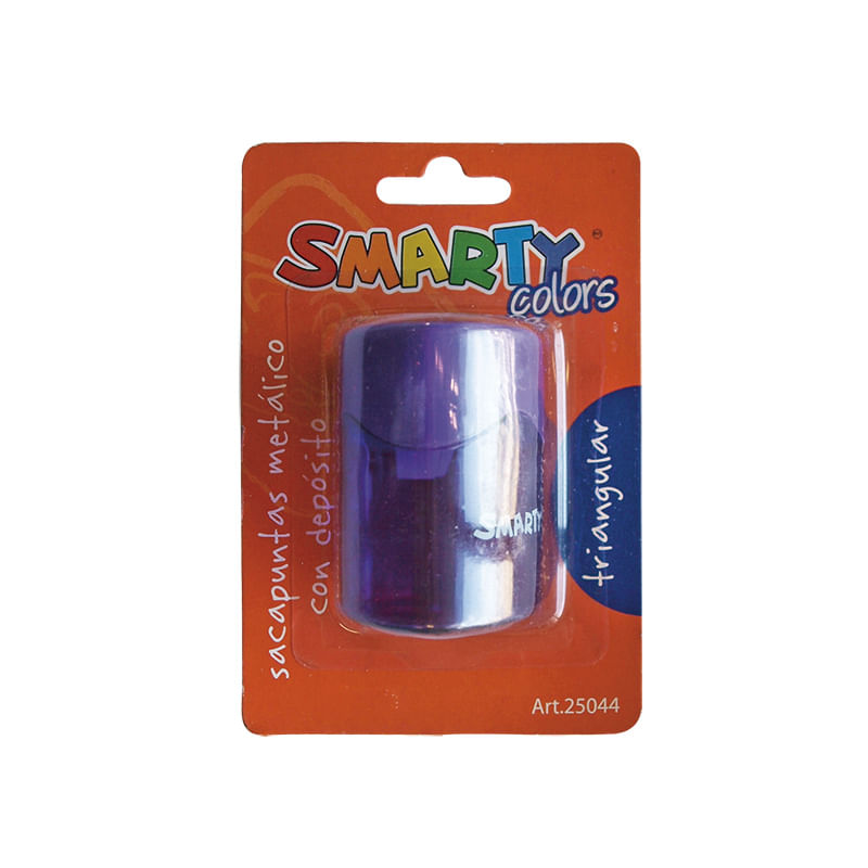 SACAPUNTAS METALICO CON DEPOSITO TRIANGULAR BLT
