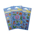 ETIQUETA DECO LINE 3D ANIMALES